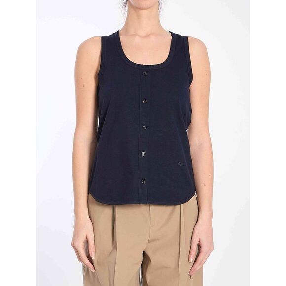 Bottega Veneta Women Tank Top With Buttons